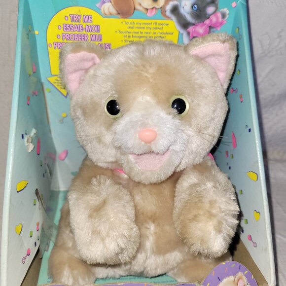 Vintage 1994 Tyco Playtime Kitties Stk # 1728-3 Kitty Kitten Coco WORKS - Picture 8 of 17